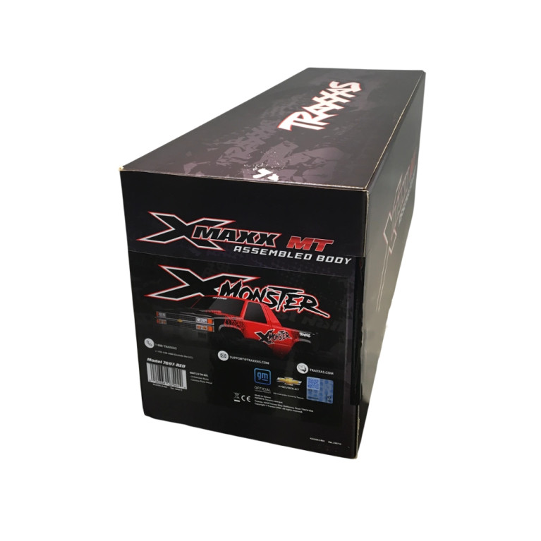 Carrosserie Chevrolet GMT400 CK X-Monster - Rouge - TRAXXAS 7697-RED
