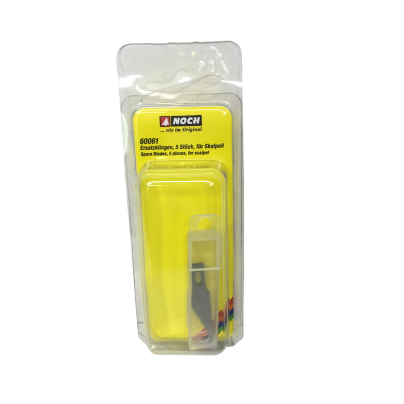 Lames de rechange, 5 pièces - NOCH 60061