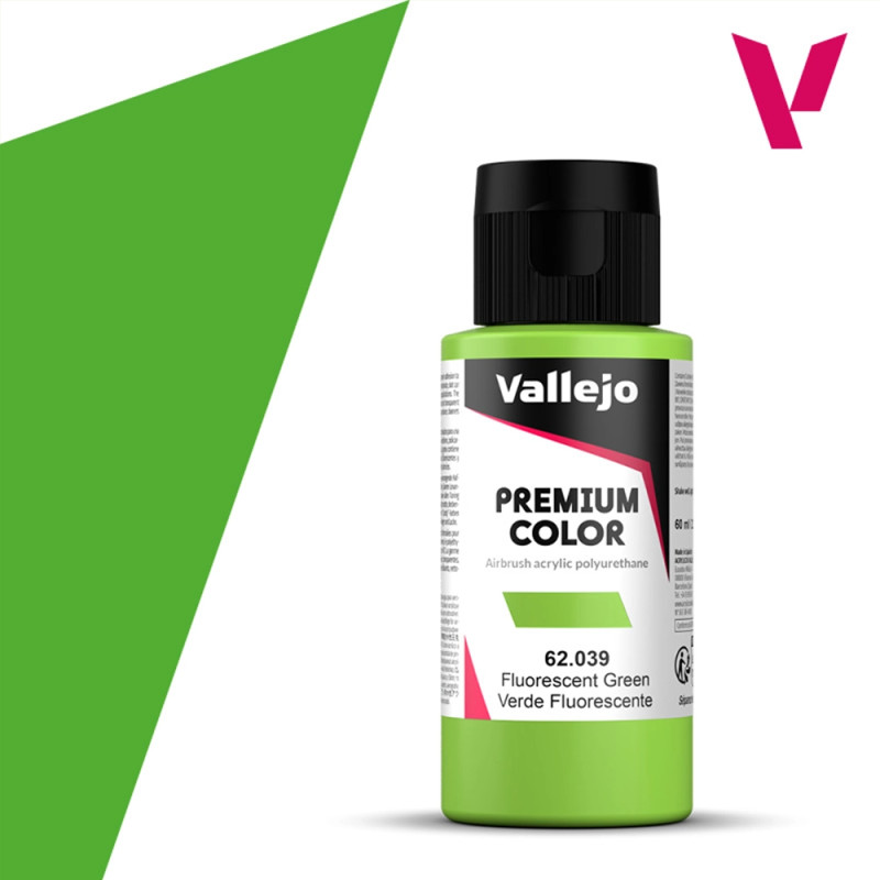 Vert Fluo - 60ml Fluorescent Premium Color - VALLEJO 62.039