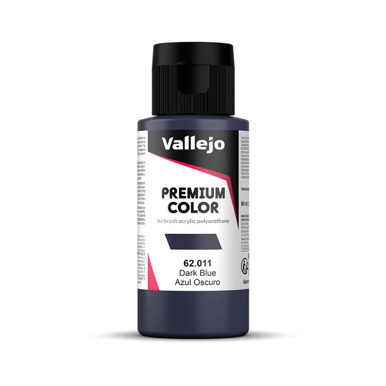 Bleu Foncé - 60ml Opaque Premium Color - VALLEJO 62.011