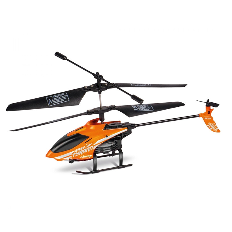 Hélicoptère Nano Tyrann 230 Gyro - Orange - CARSON 500507155