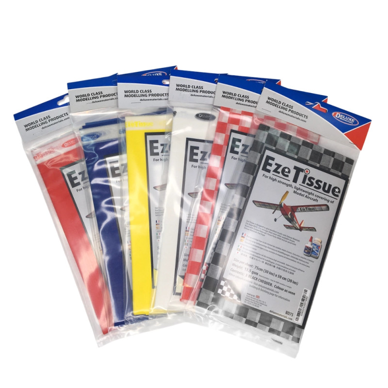 3 Feuilles de papier de soie - 75x50 cm - DELUXE MATERIALS BD72