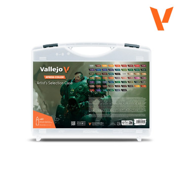 Malette peintures mates 60 teintes Xpress Color - VALLEJO 72.184