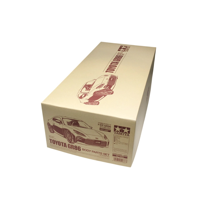 Carrosserie transparente - Toyota GR 86 - TAMIYA 51666