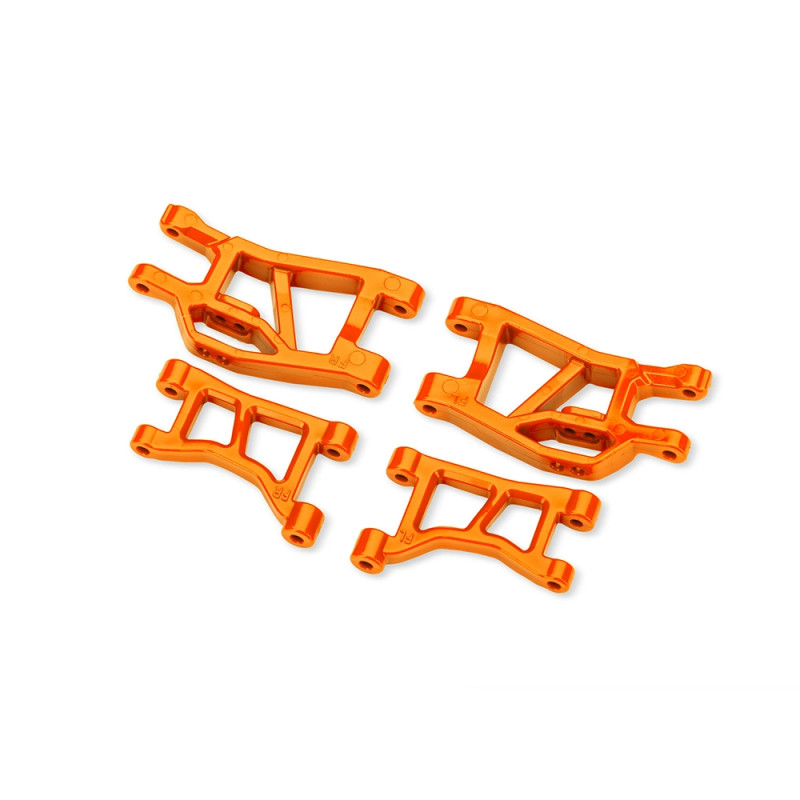 Triangle avant supérieur et inférieur - Orange - TRAXXAS 10831-ORNG