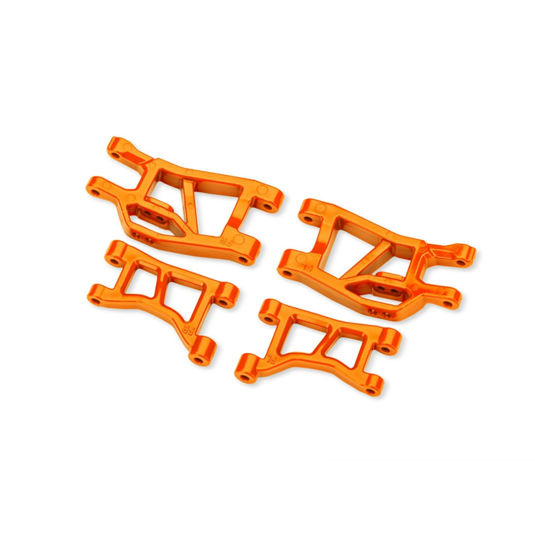 Triangle avant supérieur et inférieur - Orange - TRAXXAS 10831-ORNG
