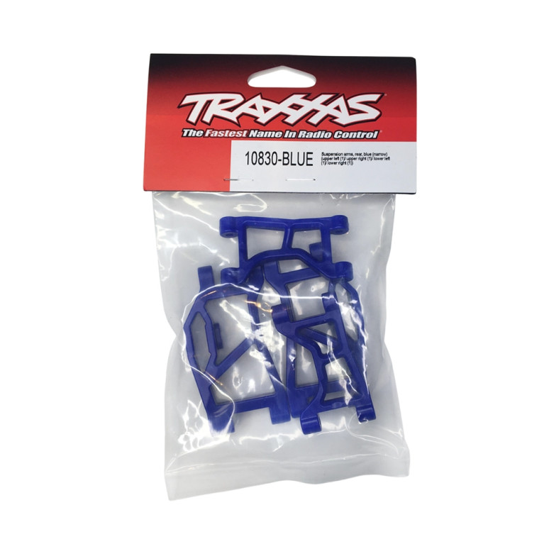 Triangle arrière supérieur et inférieur - Blue - TRAXXAS 10830-BLUE