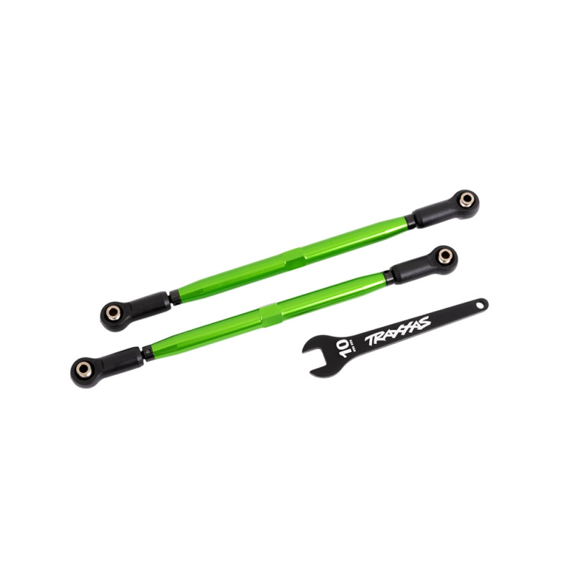 Biellettes en aluminium (x2) - Vert - TRAXXAS 7897G
