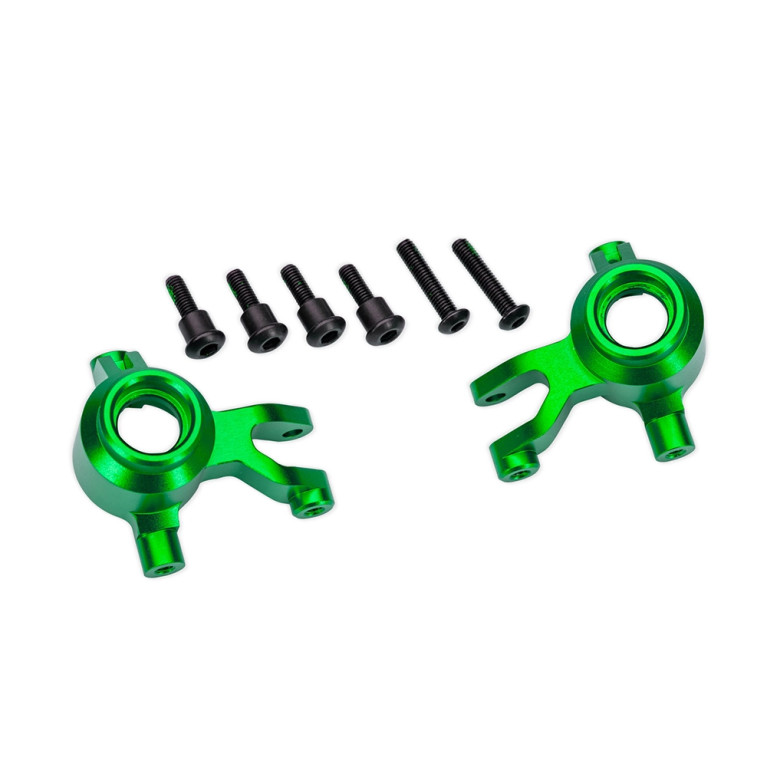 Fusées de direction en aluminium - TRAXXAS 10734-GRN