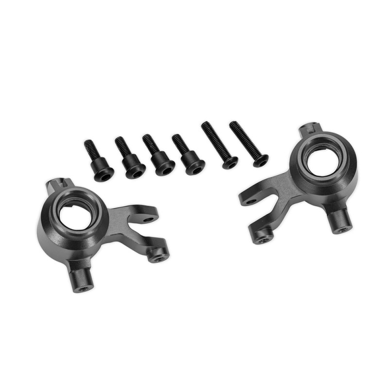 Fusées de direction en aluminium - Gris - TRAXXAS 10734-GRAY