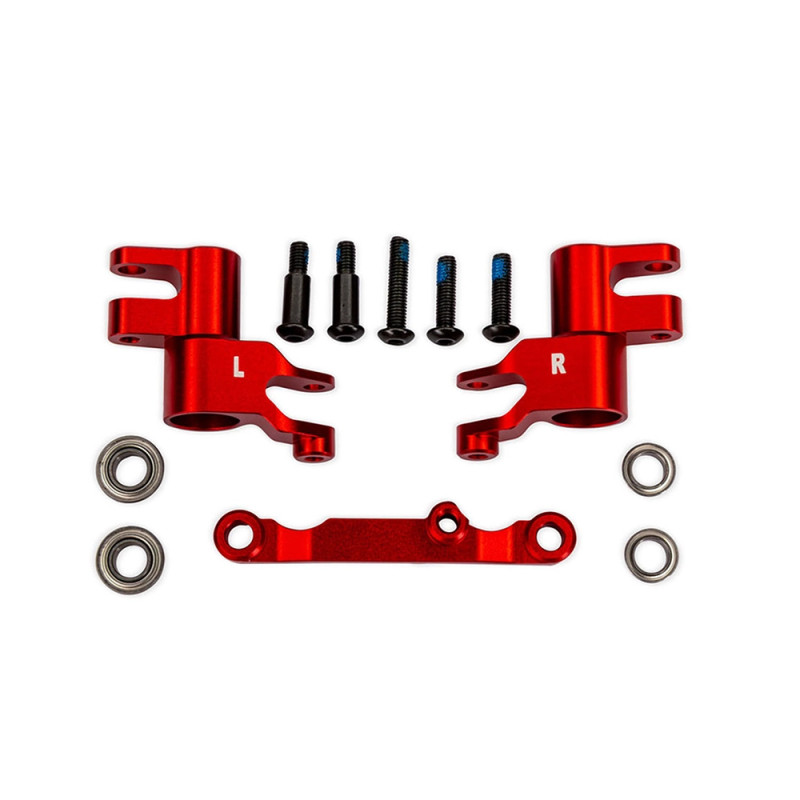 Renvoi de direction aluminium - Rouge - TRAXXAS 10743-RED