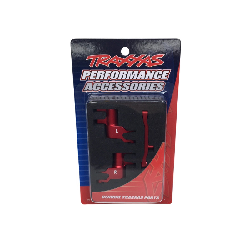 Renvoi de direction aluminium - Rouge - TRAXXAS 10743-RED