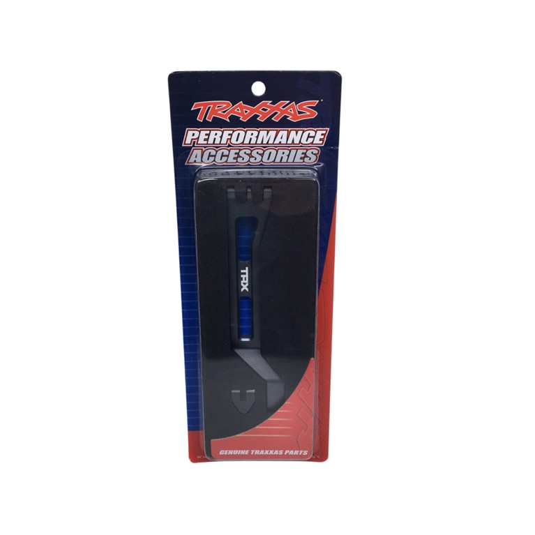 Support de batterie aluminium Gris - TRAXXAS 10726-GRAY