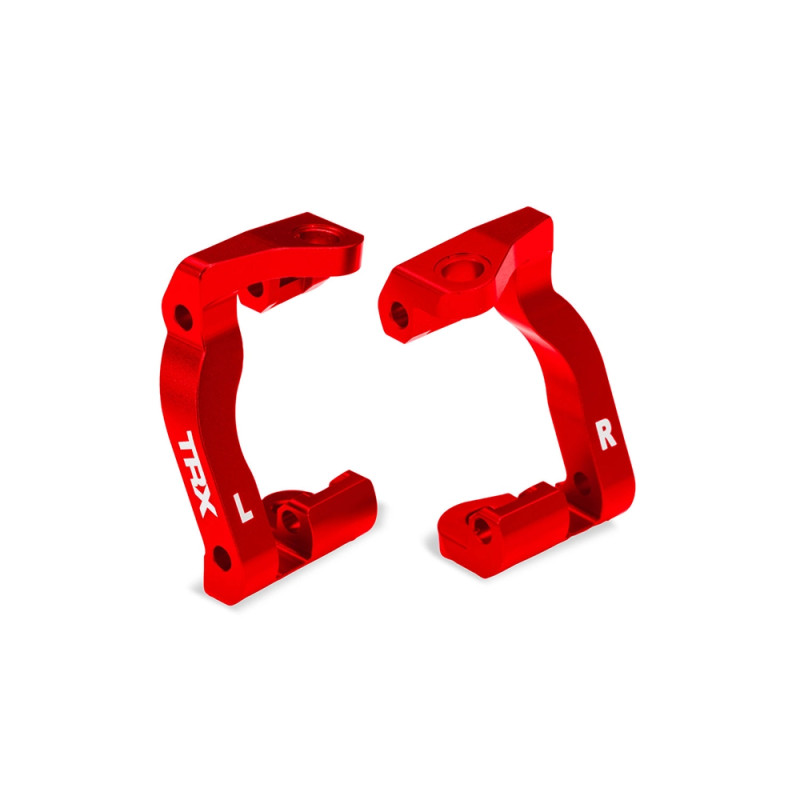 Étriers de fusées aluminium rouge - TRAXXAS 10733-RED