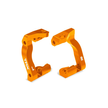 Étriers de fusées aluminium orange - TRAXXAS 10733-ORNG