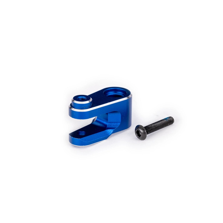 Palonnier sauve servo en aluminium - Bleu - TRAXXAS 10247-BLUE