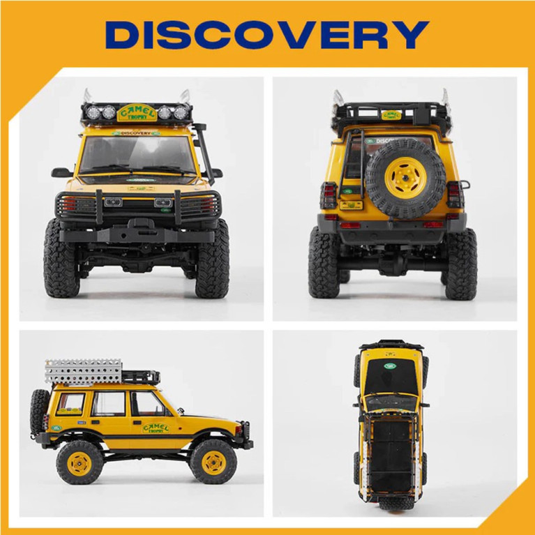 Discovery FCX24M Land Rover Camel Trophy - RTR - FMS FMS12483RTR-YL