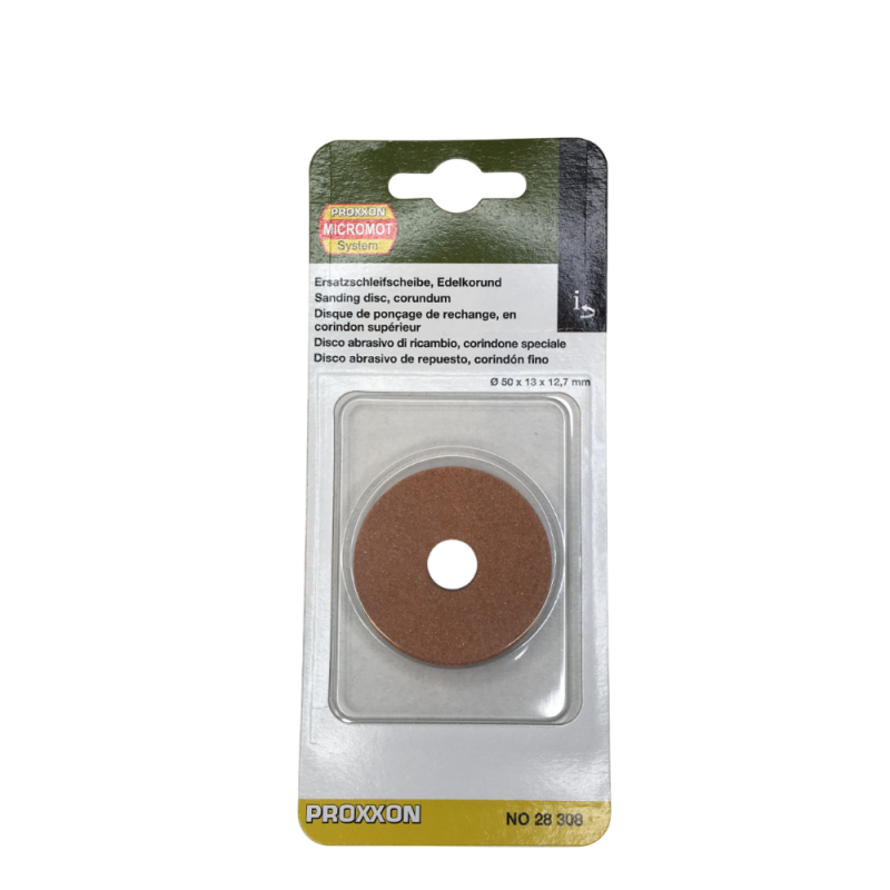 Disque de ponçage de rechange, en corindon supérieur - PROXXON 28308