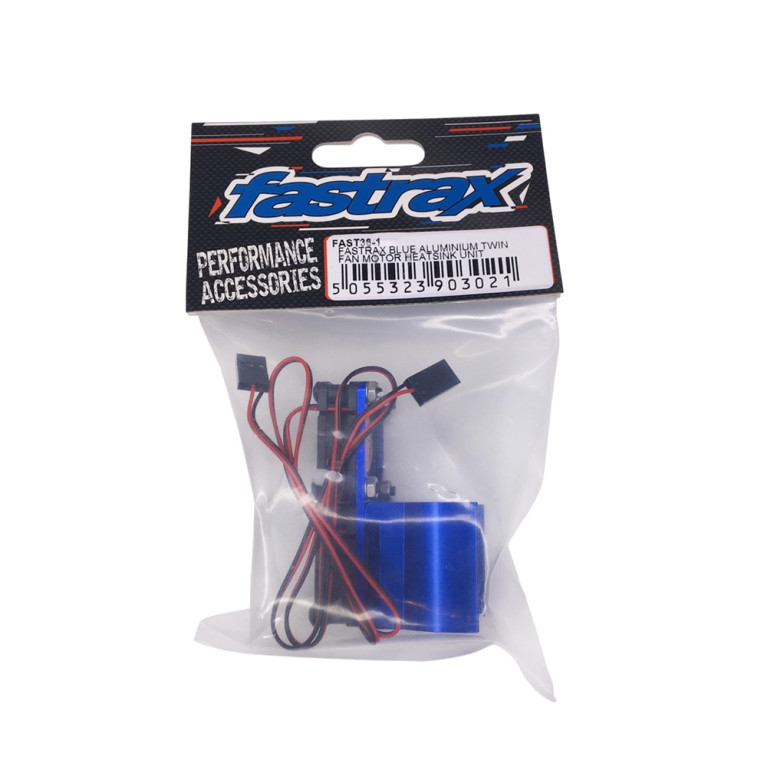 Ventilateur double en aluminium pour moteur - FASTRAX FAST36-1