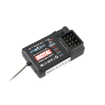 Récepteur Pulse GFSK 3 voies 2,4 GHz - ETRONIX ET1095