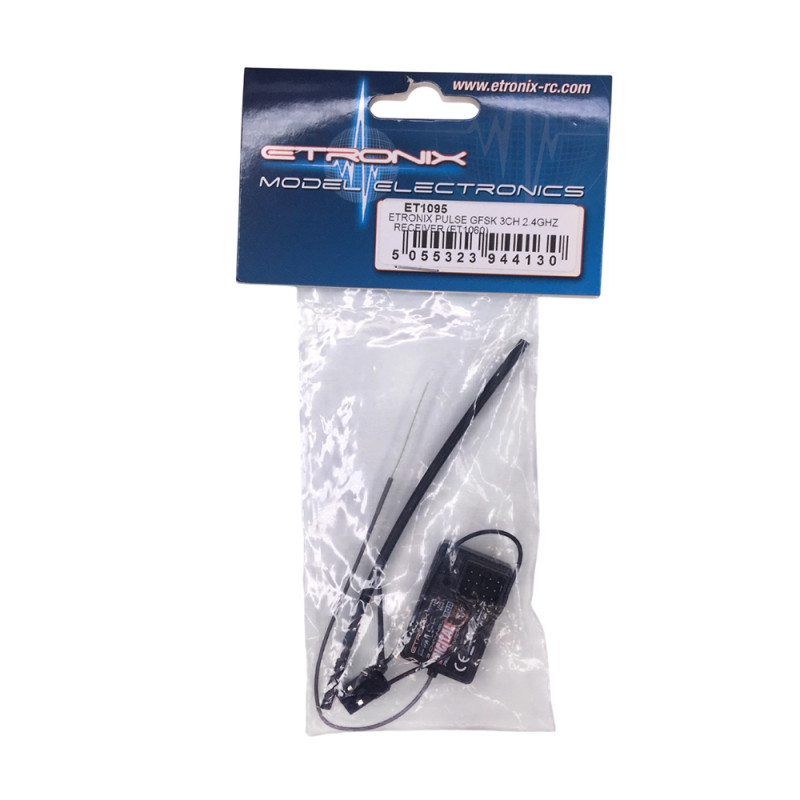 Récepteur Pulse GFSK 3 voies 2,4 GHz - ETRONIX ET1095