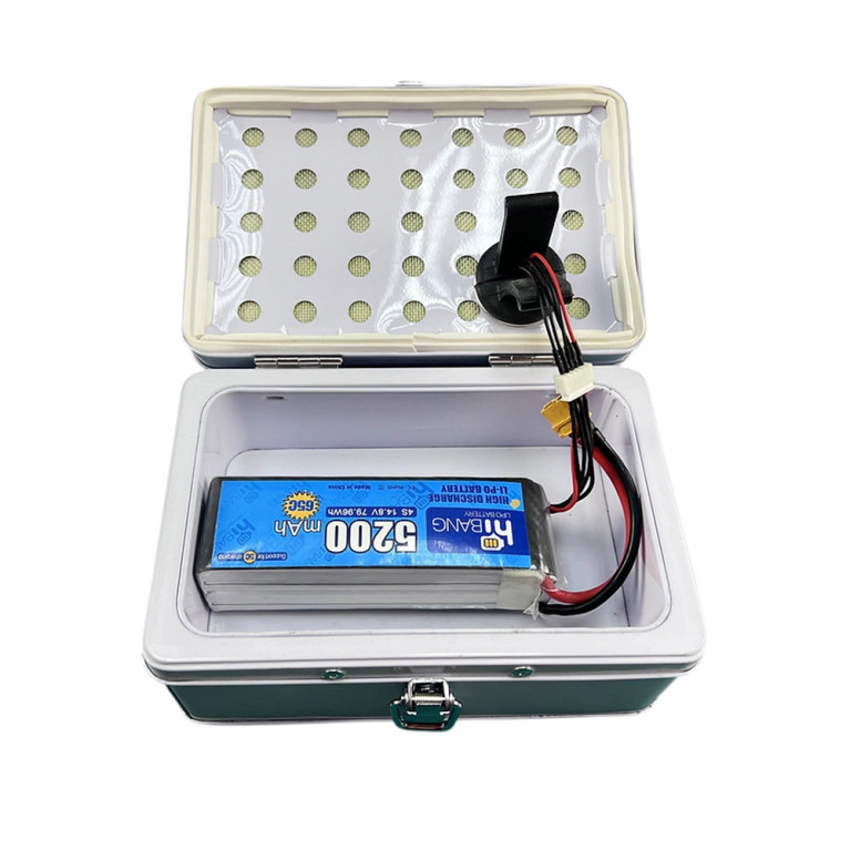 Boîte de charge anti-feu pour batteries - BAT-SAFE T1244/04