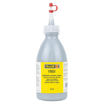 Peinture pour modélisme, peinture routière, gris clair, 250 ml - FALLER 170031