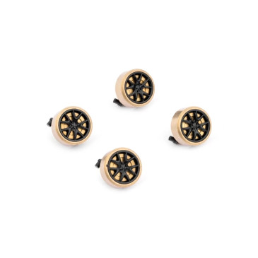 Jeu de roues avant pour C65 - 1/76 - TURBO RACING TB-760256