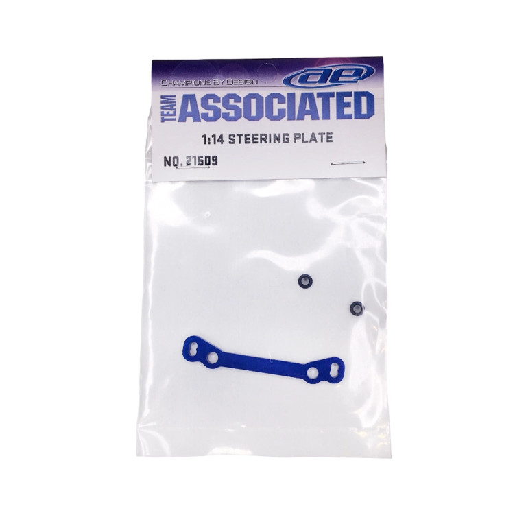 Ackermann en aluminium bleu - Reflex 14B/T - TEAM ASSOCIATED 21509