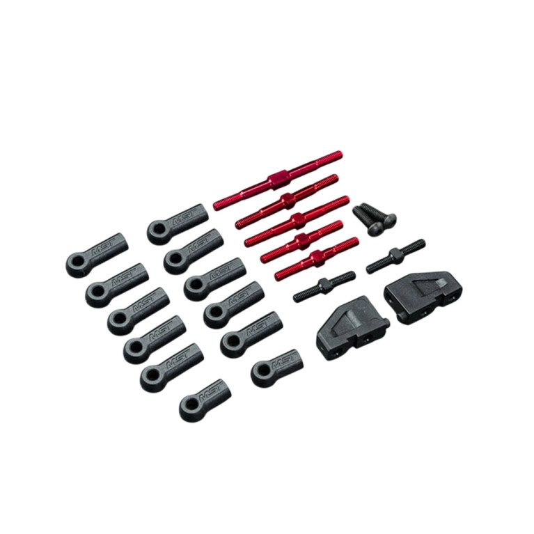 Biellette en aluminium + chape - RMX 2.5 - MST 210658R