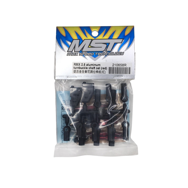 Biellette en aluminium + chape - RMX 2.5 - MST 210658R