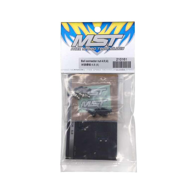 Kit rotule écrous 4,8 + vis - MST 210161