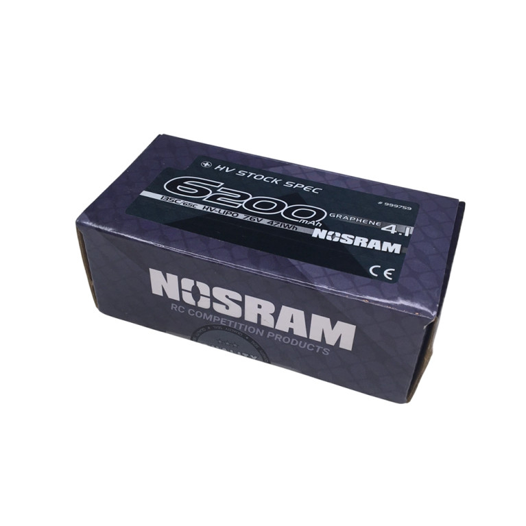Accu LiPo HV Shorty 7.6V 6200mAh - NOSRAM 999759