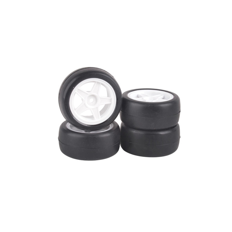 4 Roues mini 24 Round - pré-collés - RUSH RU0485