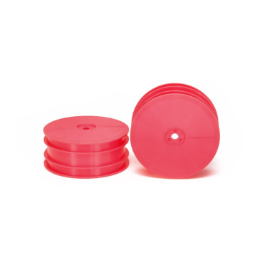 Jantes avant DB01 1/10 - Rose - TAMIYA 54282