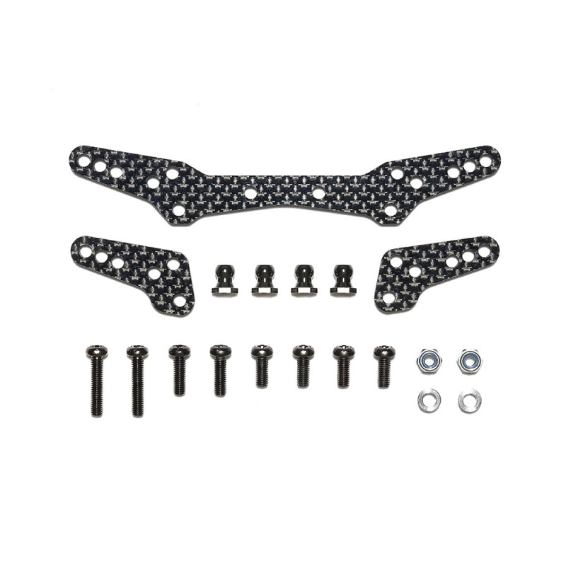 Supports d'amortisseur en carbone - TAMIYA 22094