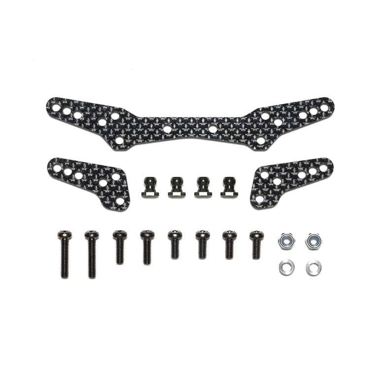 Supports d'amortisseur en carbone - TAMIYA 22094