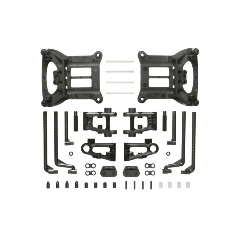 Grappe B Triangle + plot de carrosserie - TT-01D - TAMIYA 51217