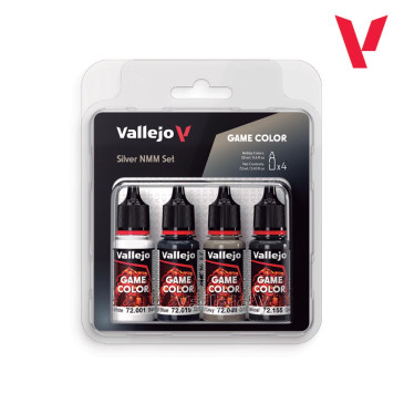 Pack Argenté - 18ml Game Color - VALLEJO 72.394