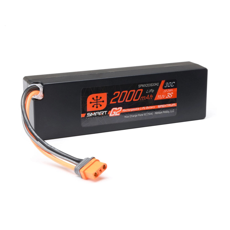 Batterie Lipo 3S 11.1V 2000 mAh - SPEKTRUM SPMX203S30H2