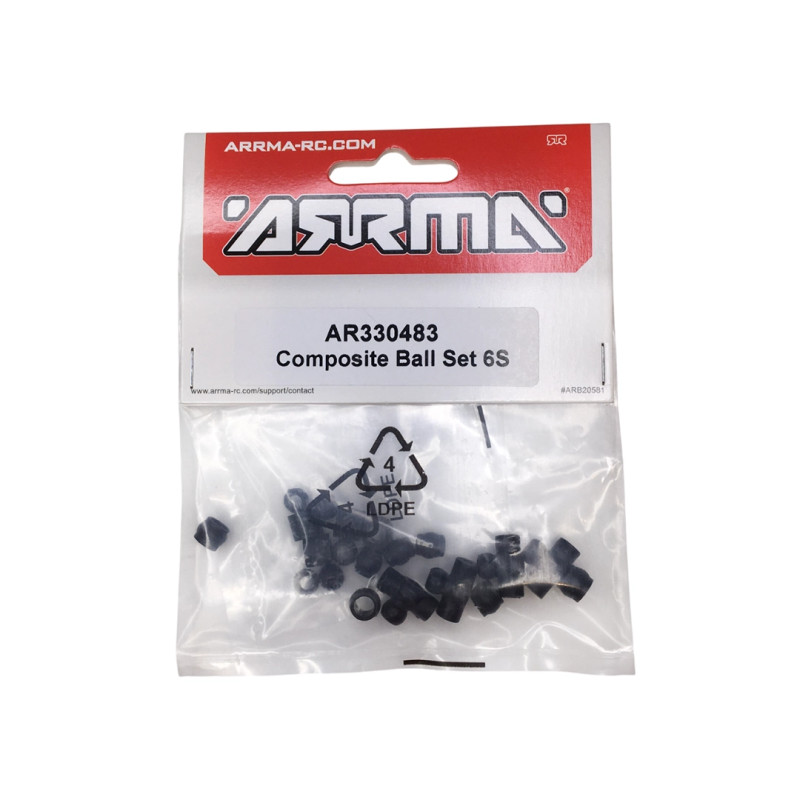 Set de rotule - 20 pièces - ARRMA ARA330483