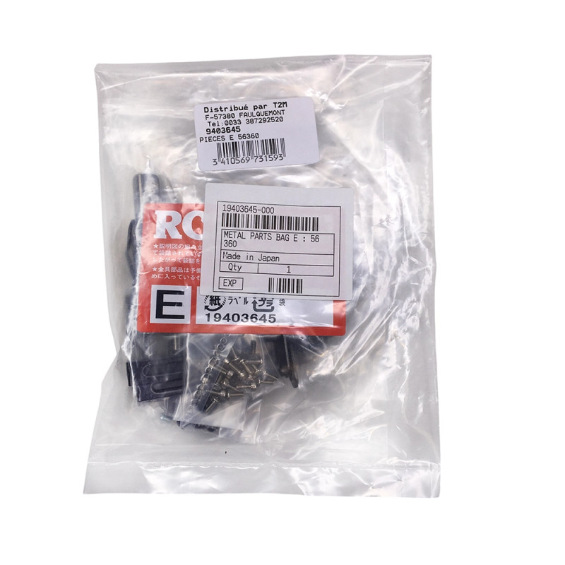 Kit visserie E - Volvo 56360 - TAMIYA 9403645