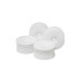 4 Jantes 26mm 1/10 - Blanche - TAMIYA 53914