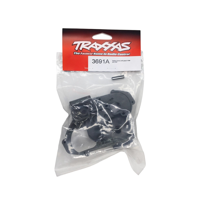 Blocs G et D de boîte de vitesses grise - TRAXXAS 3691A