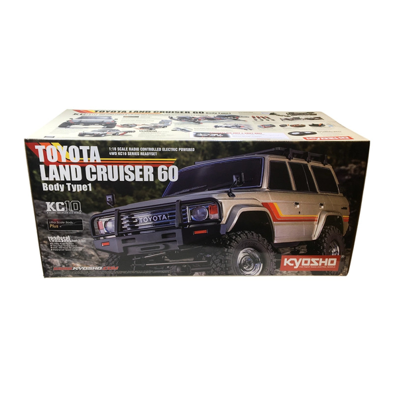 Crawler KC10 Toyota Land Cruiser 60 Readyset - 1/10 - KYOSHO 34801T1B