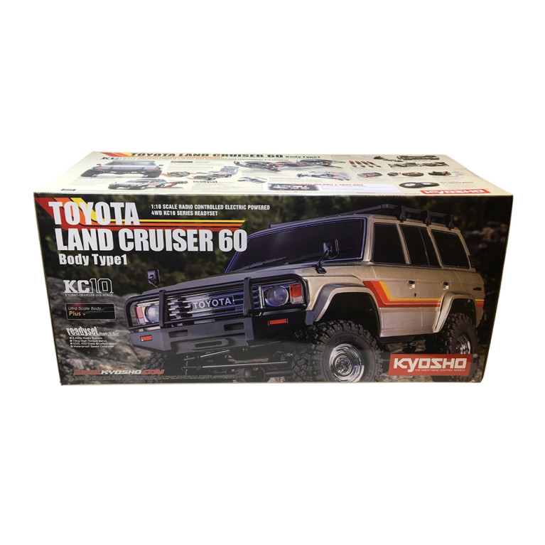 Crawler KC10 Toyota Land Cruiser 60 Readyset - 1/10 - KYOSHO 34801T1B
