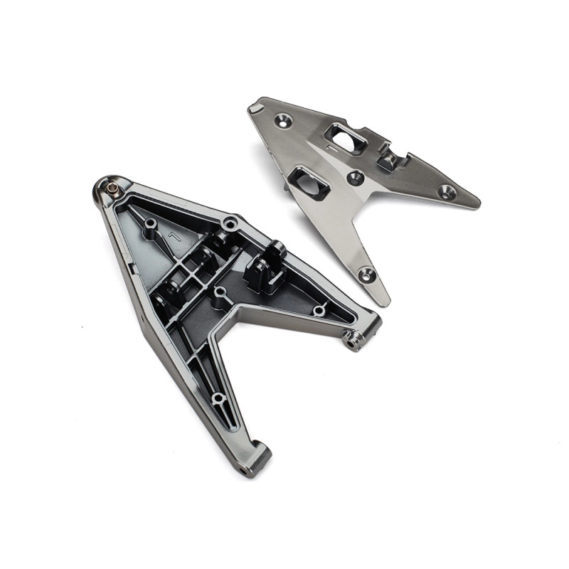 Triangle inférieur gauche UDR - Chrome noir satiné - TRAXXAS 8533X