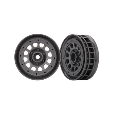 2 Jantes Beadlock Method 1/10 - Gris Anthracite - TRAXXAS 8173A