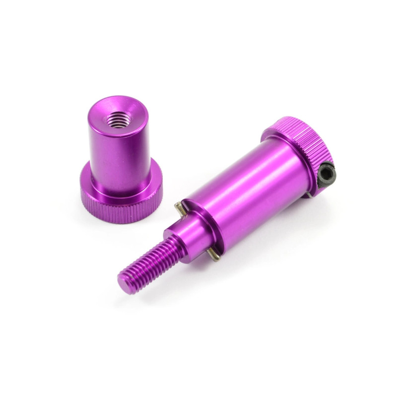 Adaptateur tour à pneus Piste 1/8 TH - FASTRAX FAST2005B