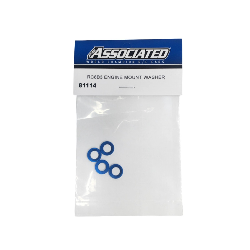 Entretoise support moteur en aluminium - RC8B3 - TEAM ASSOCIATED 81114